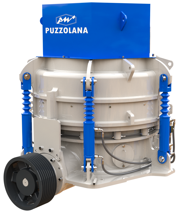 Puzzolana PFSCH 115 Fixed Shaft Cone Crusher – Heavy-Duty Secondary and Tertiary Crushing Equipment
