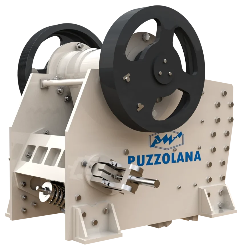 alt="Puzzolana Jaw Crusher for primary crushing in mining and aggregate operations"