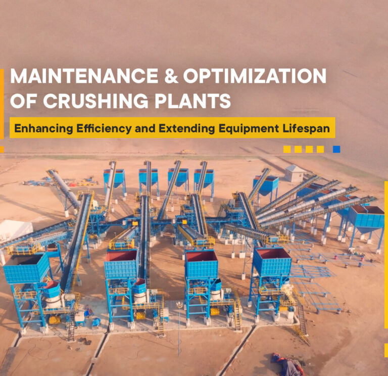 Maintenance and Optimization of Crushing Plants for Better Efficiency