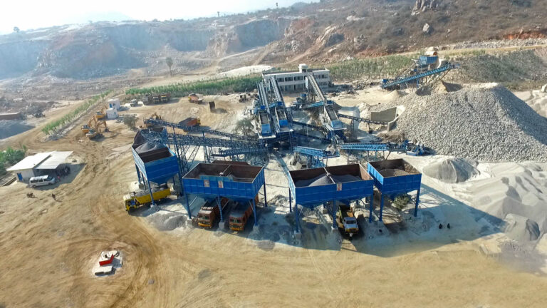 300TPH 4 STAGE CRUSHING AND SCREENING PLANT
