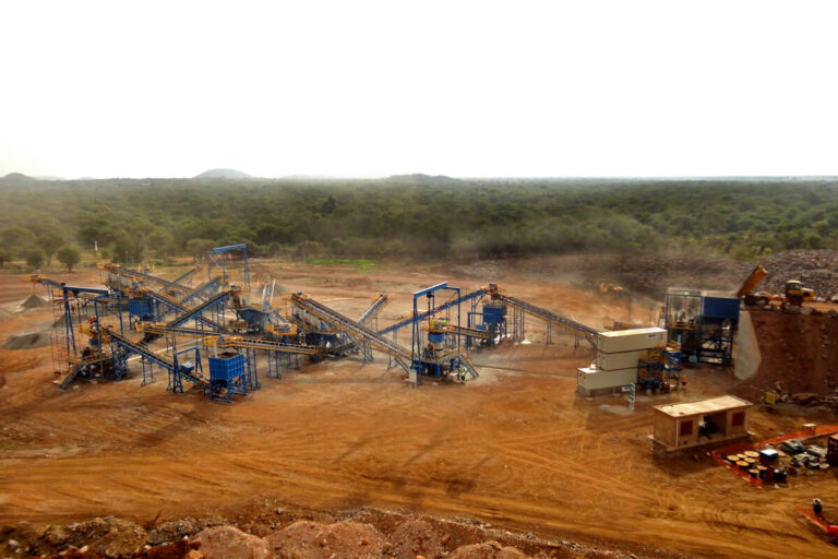 300TPH Crushing and Screening Plant in Zambia