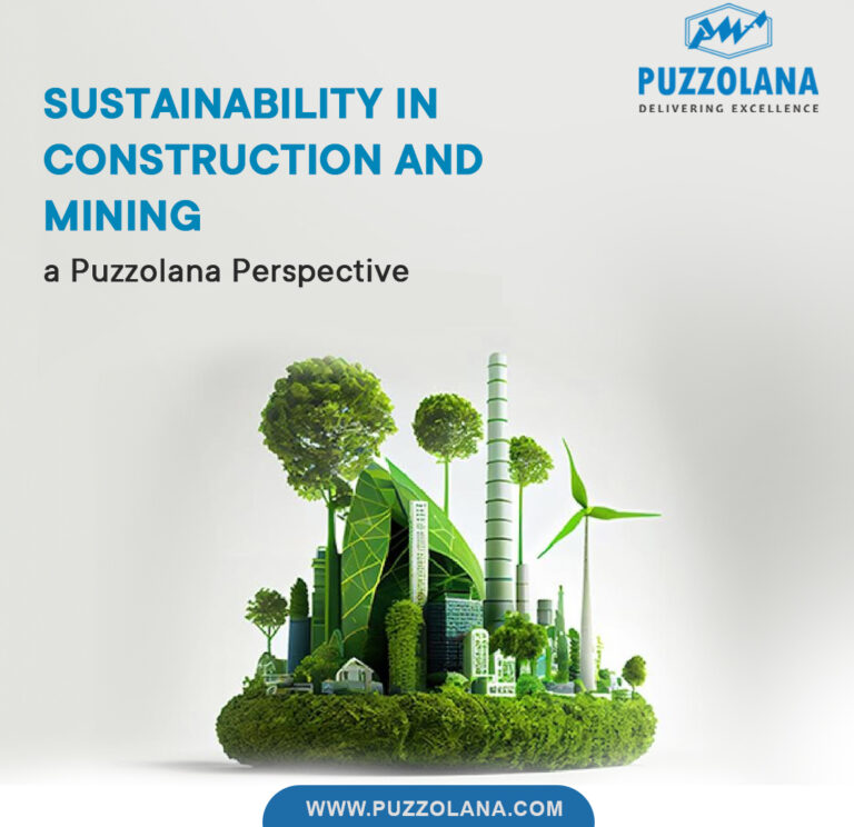 Sustainability in Construction and Mining – A Puzzolana Perspective