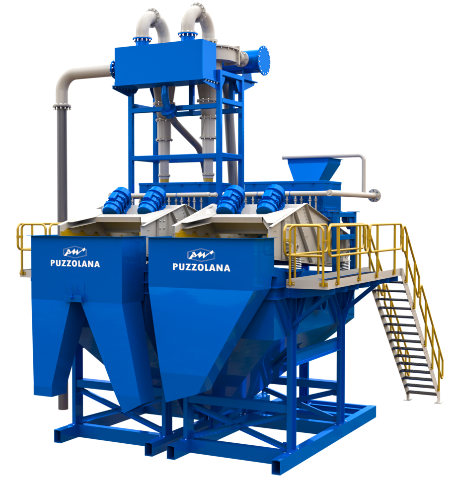 Puzzolana Hydro Cyclone Classifier – Wet Classification Equipment for Slurry and Fines Separation in Sand and Mineral Processing