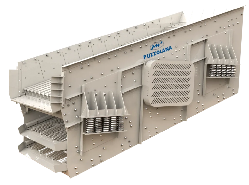 alt="Puzzolana Grizzly Screen for efficient material separation and scalping in mining and aggregate plants"