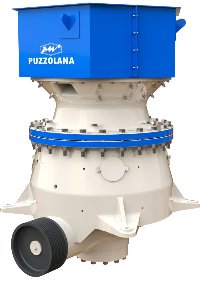 alt="Puzzolana H Type Cone Crusher for precision secondary and tertiary crushing in mining and quarrying"
