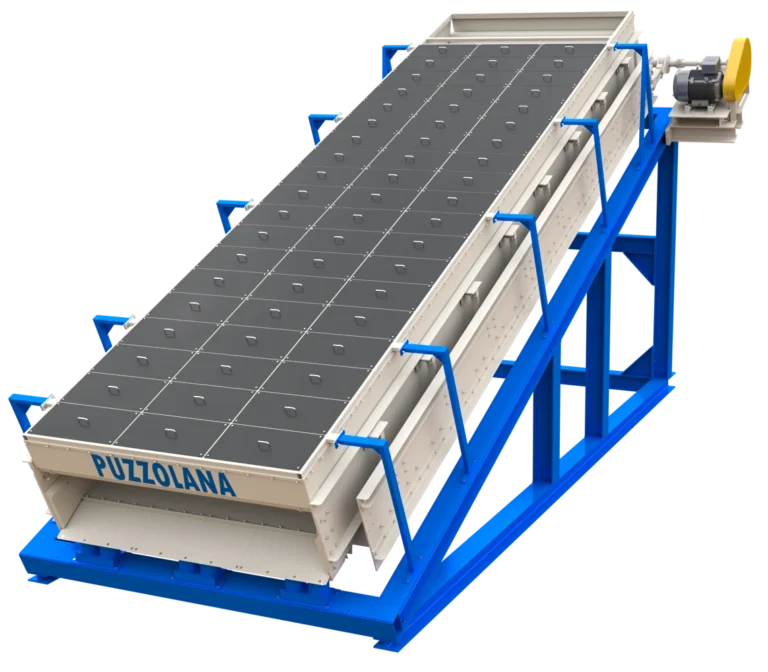 alt="Puzzolana P-Tech Screen for precision screening and classification in aggregate and mineral processing plants"