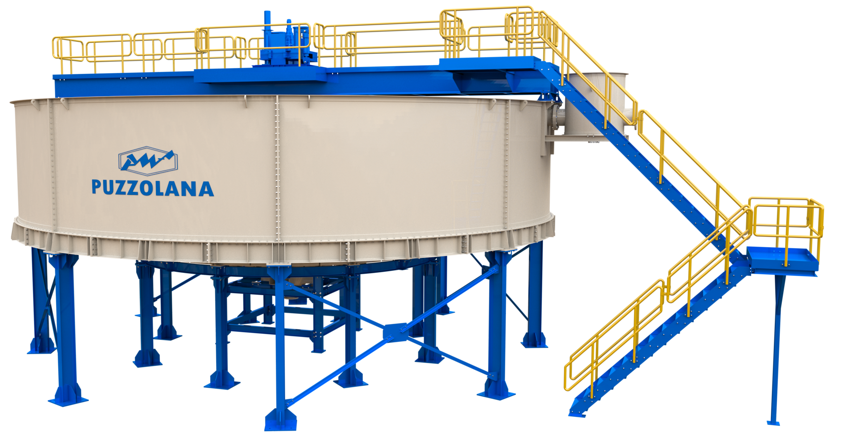 Puzzolana Thickener – High-Capacity Solid-Liquid Separation Equipment for Mining and Mineral Processing